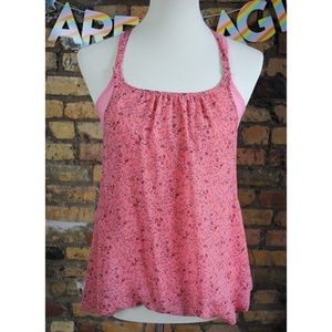 MYTH NYC Bubble Hem Layered Tank